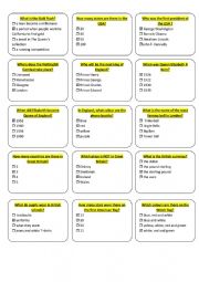 Quiz USA + UK