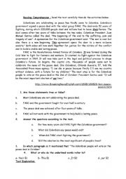 English Worksheet: TEST