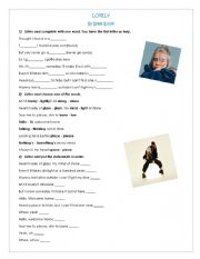 English Worksheet: Lovely