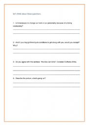 English Worksheet: Fable - Text Comprehension