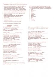 English Worksheet: Timber - Kesha ft. Pitbull