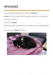 English Worksheet: Superstitions