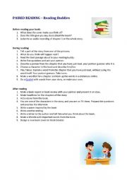 English Worksheet: Reading Buddies