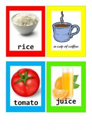 English Worksheet: countable and uncountable cards