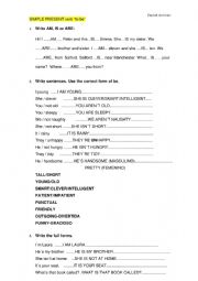English Worksheet: Practice Simple present