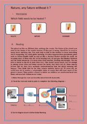 English Worksheet: Global Warming