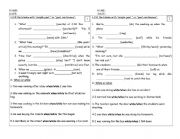 English Worksheet: Practice for past continuous