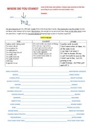 Likes and dislikes for upper-inermed and advanced students