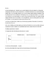 English Worksheet: 8th form test