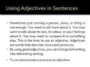English Worksheet: Adjectives