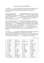 English Worksheet: test