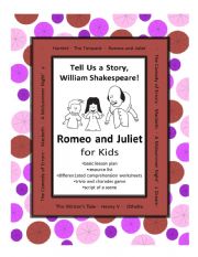 English worksheet: Shakespeares-Romeo andJuliet for Kids-1