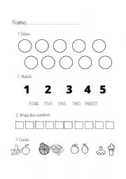 English Worksheet: Diagnostic test 1
