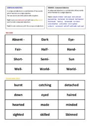 English Worksheet: Compound Body Adjectives 
