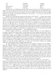 English Worksheet: First Impression