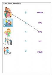 English Worksheet: Numbers