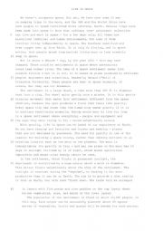 English Worksheet: Reading Comprehension
