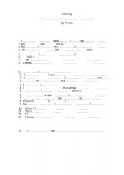 English Worksheet: Listening worksheet 