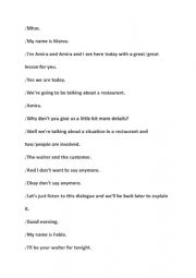 English Worksheet: future 1