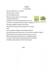 REVISION ON INTERNATIONAL POEM- NATURE