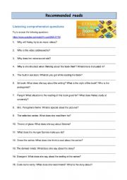 Listening comprehension Book Recommendations