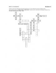 English Worksheet: Crime Half Crossword