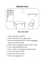 Prepositions of place