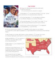 English Worksheet: Son of the South Worksheet
