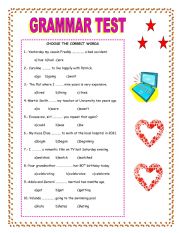 GRAMMAR TEST