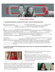 English Worksheet: Wanda Vision