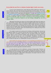 English Worksheet: Argumentative essay (EDITABLE)