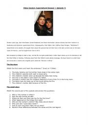 English Worksheet: Supernatural