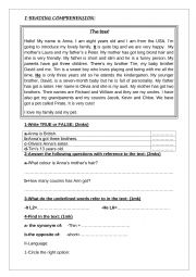 English Worksheet: Lets go 4 (2nd term) assessment 