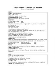 English Worksheet: Simple present Exercises