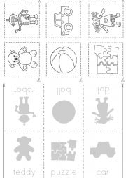 English Worksheet: Toys accordion