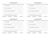 English Worksheet: Market Segmantation - group work for 4 groups