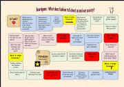 English Worksheet: board game FASHION