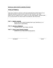 volleyball rules