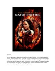 English Worksheet: Dystopia/Hunger Games