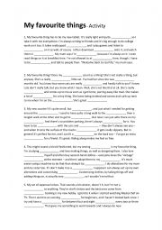 English Worksheet: Everyday English