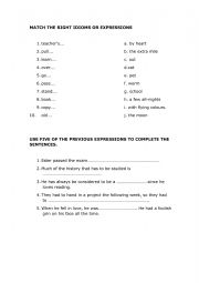 English Worksheet: OPEN WORLD B2 revision vocabulary 2