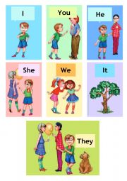 English Worksheet: Personal pronouns