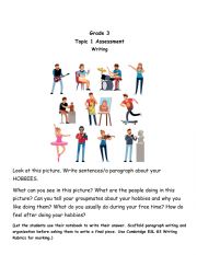 writing practice grade 3