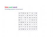 English Worksheet: Where I live