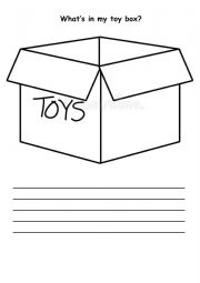 English Worksheet: Toys 
