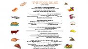English Worksheet: Food blues song