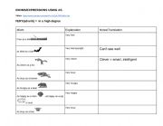 English Worksheet: Idioms with as