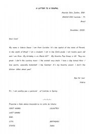 A letter to pelpal