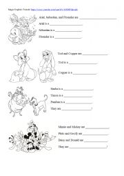 English Worksheet: magic english video class.