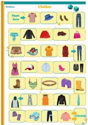 Clothes - Boardgame